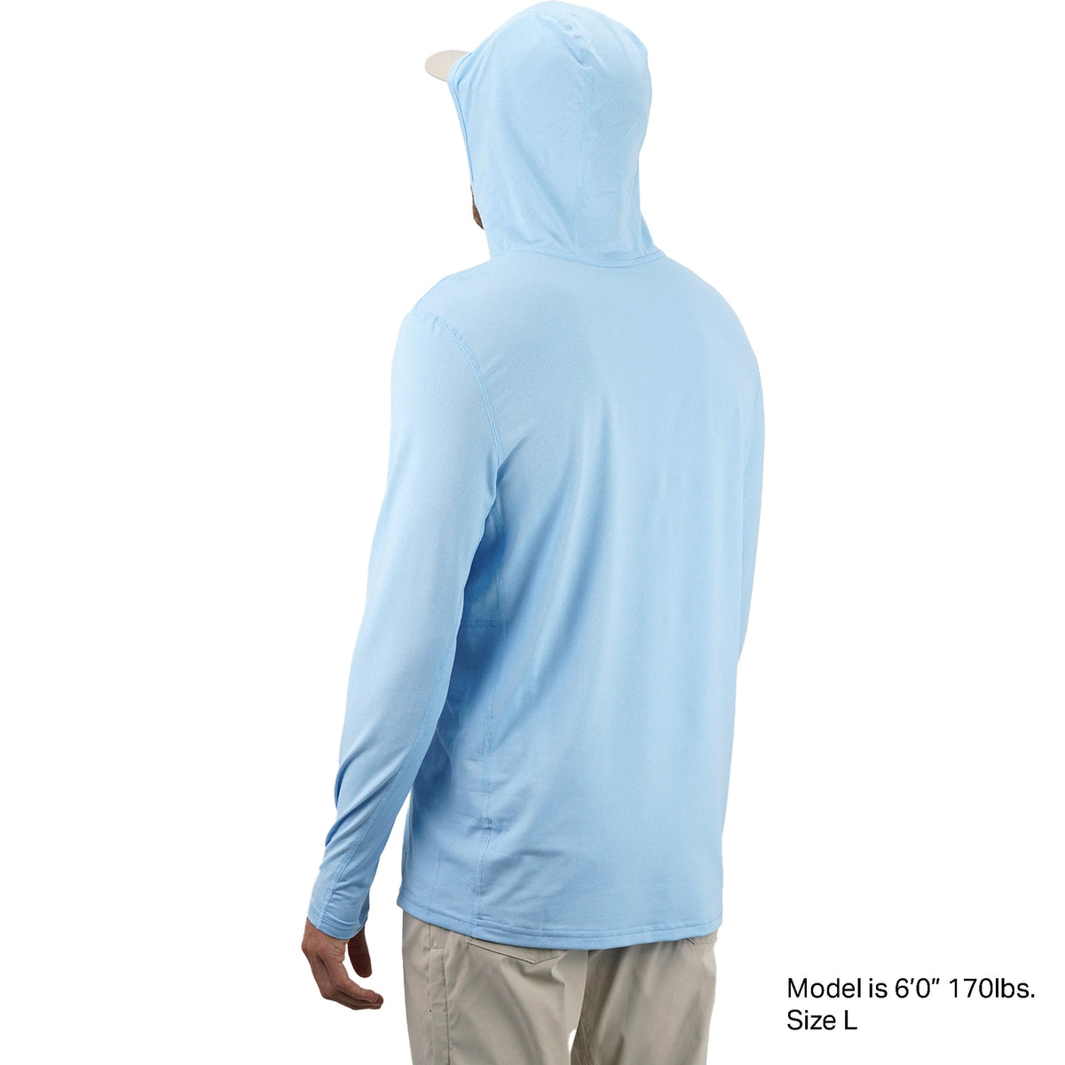 Mens AFTCO Air O Mesh Hooded Fishing Shirt