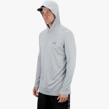 Mens AFTCO Air O Mesh Hooded Fishing Shirt