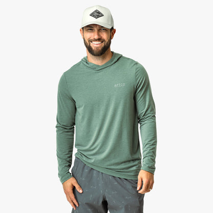 Mens AFTCO Ocean Bound LS UPF Fishing Shirts