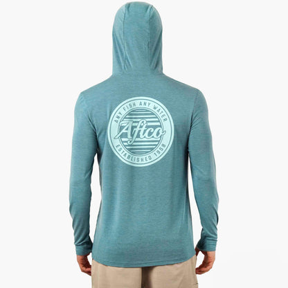 Mens AFTCO Ocean Bound LS UPF Fishing Shirts