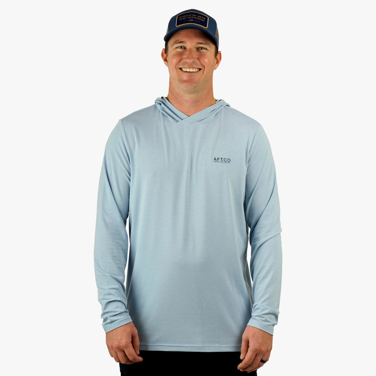 Mens AFTCO Ocean Bound LS UPF Fishing Shirts