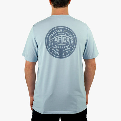 Mens AFTCO Ocean Bound Short Sleeve Fishing Shirts |AFTCO