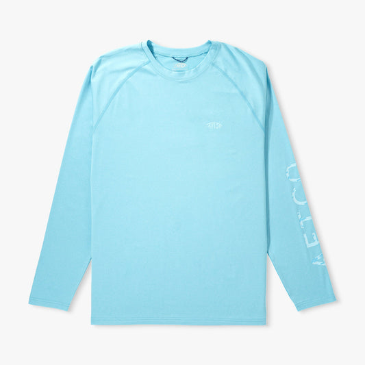Mens AFTCO Big Guy Samurai LS Performance Shirt