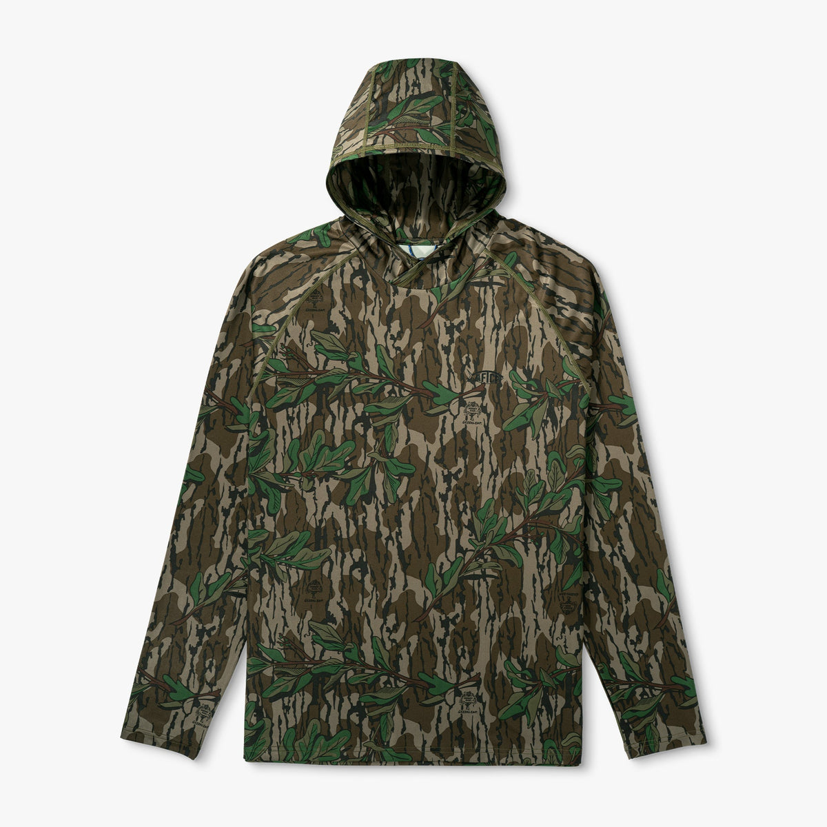 Mens AFTCO Mossy Oak® Camo Performance Hood