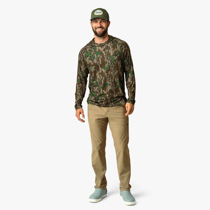 Mens AFTCO Mossy Oak® Camo Performance Hood