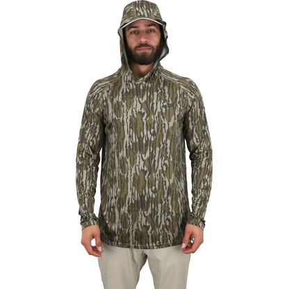 Mens AFTCO Mossy Oak® Camo Performance Hood