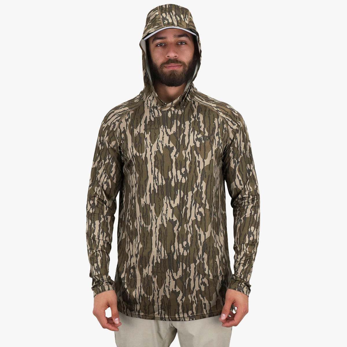 Mens AFTCO Mossy Oak® Camo Performance Hood