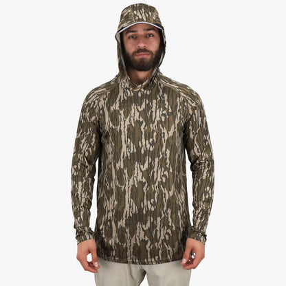 Mens AFTCO Mossy Oak® Camo Performance Hood