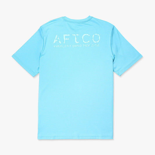 Mens AFTCO Big Guy Samurai SS Performance Shirt