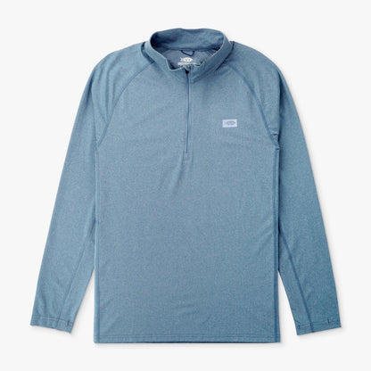 Mens AFTCO Air O Mesh 1/4 Zip Performance Shirt