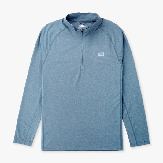 Mens AFTCO Air O Mesh 1/4 Zip Performance Shirt