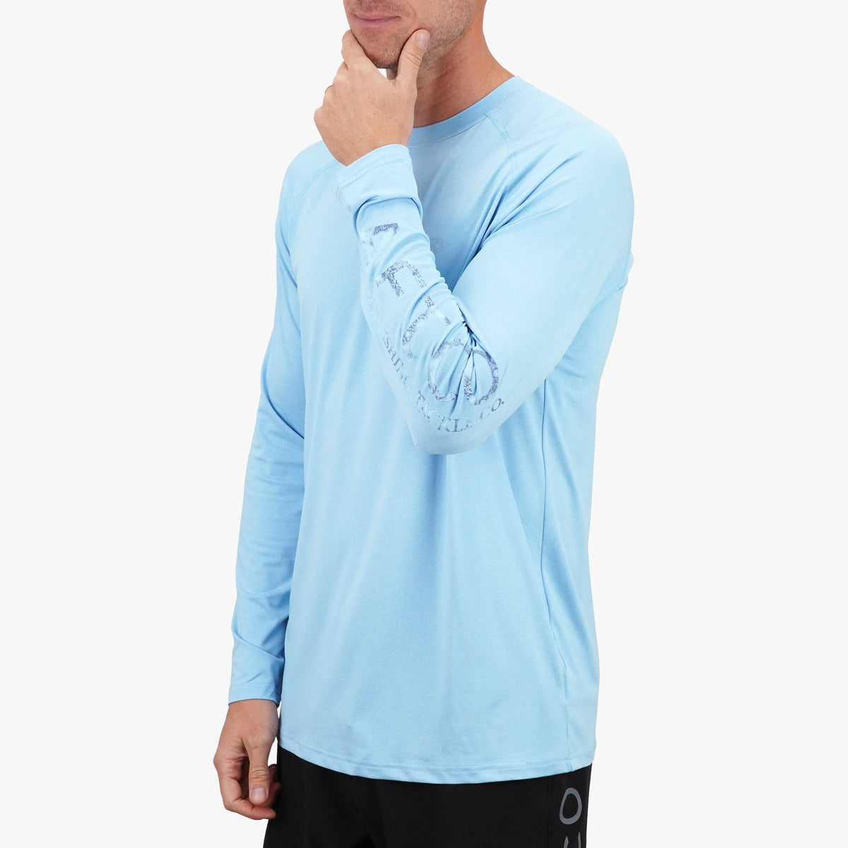 Mens AFTCO Men's Long Sleeve Sun Protection Shirt - Samurai by AFTCO