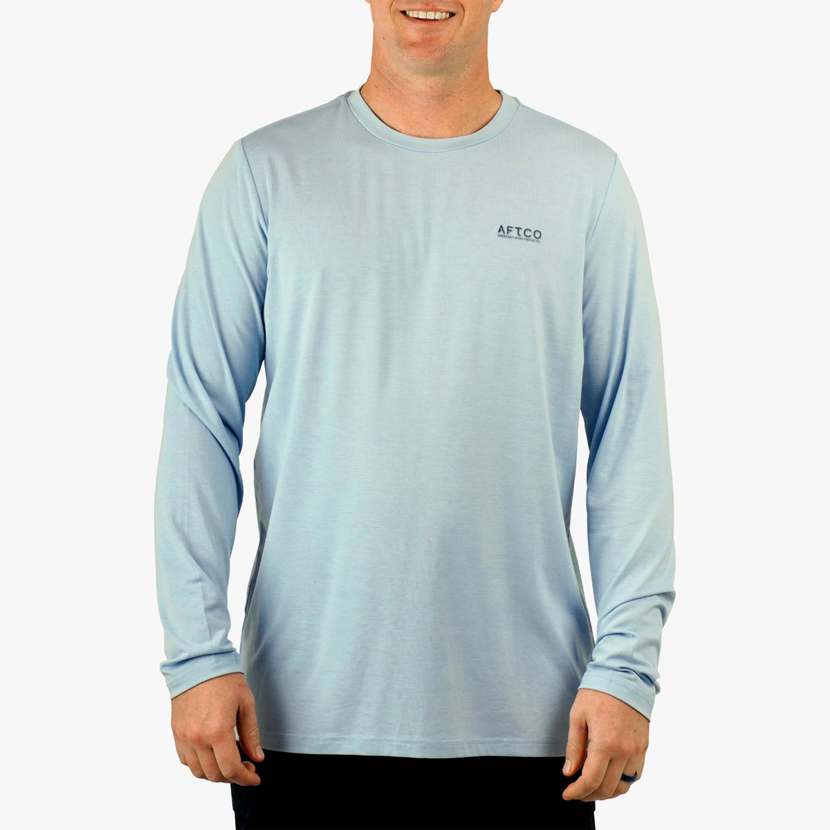 Mens AFTCO Ocean Bound LS UV Protection Fishing Shirts