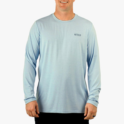 Mens AFTCO Ocean Bound LS UV Protection Fishing Shirts