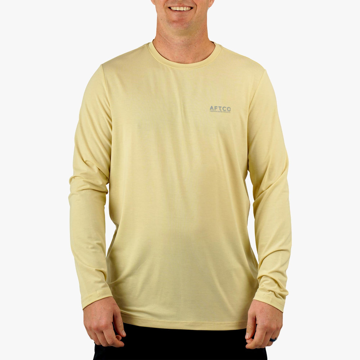 Mens AFTCO Ocean Bound LS UV Protection Fishing Shirts