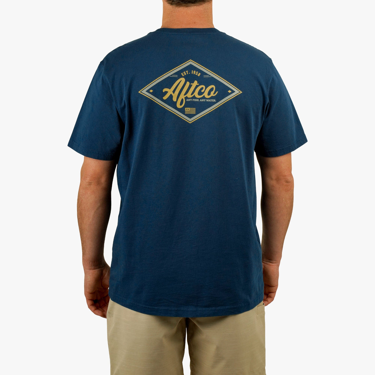 Mens AFTCO Sherman SS Fishing T-Shirt