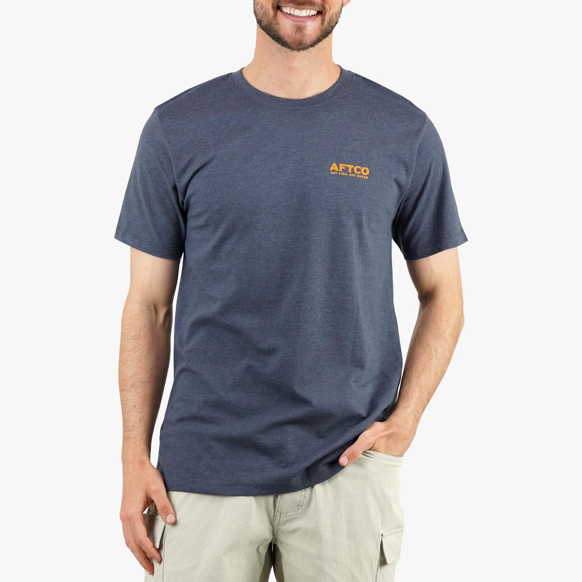 Mens AFTCO Sunset Views SS Fishing T-Shirts