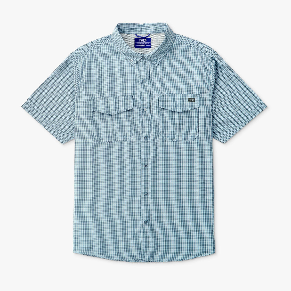 Mens AFTCO Sirius Tech SS Vented Fishing Shirt