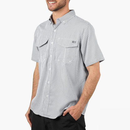 Mens AFTCO Sirius Tech SS Vented Fishing Shirt