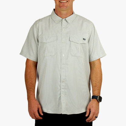 Mens AFTCO Sirius Tech SS Vented Fishing Shirt