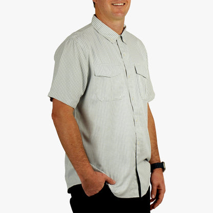 Mens AFTCO Sirius Tech SS Vented Fishing Shirt