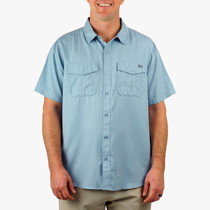 Mens AFTCO Sirius Tech SS Vented Fishing Shirt