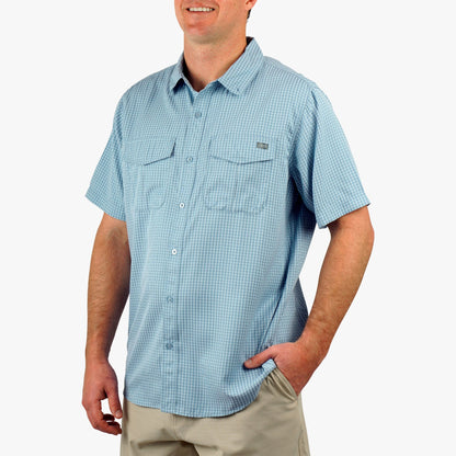 Mens AFTCO Sirius Tech SS Vented Fishing Shirt
