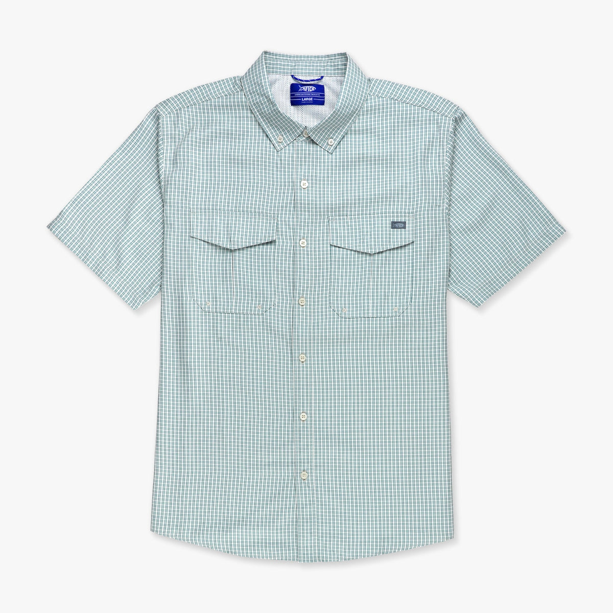 Mens AFTCO Sirius Tech SS Vented Fishing Shirt