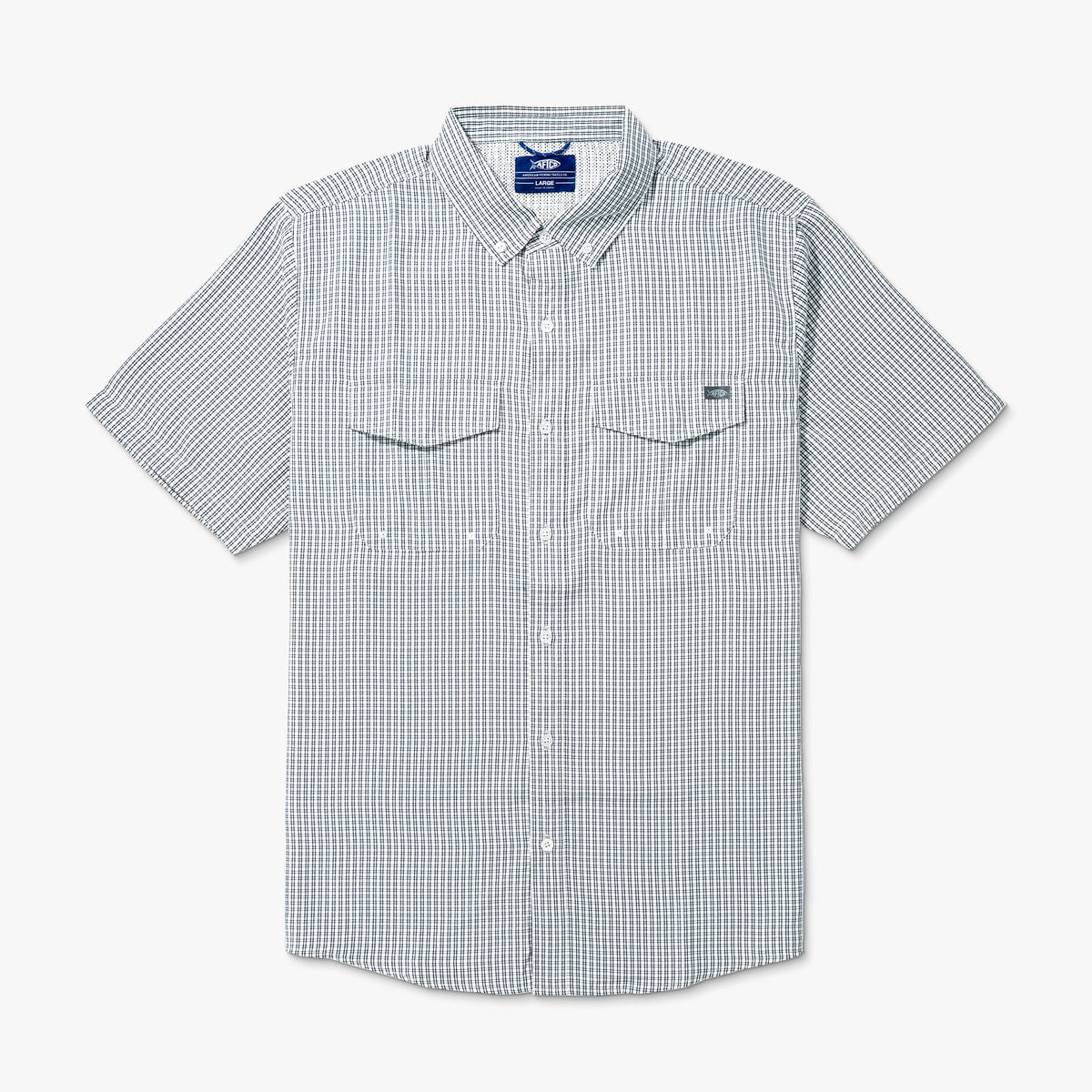 Mens AFTCO Sirius Tech SS Vented Fishing Shirt