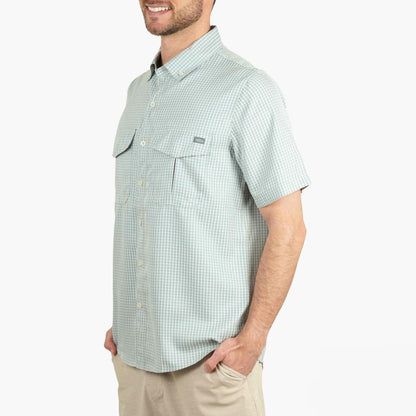 Mens AFTCO Sirius Tech SS Vented Fishing Shirt