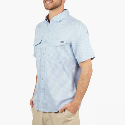 Mens AFTCO Sirius Tech SS Vented Fishing Shirt