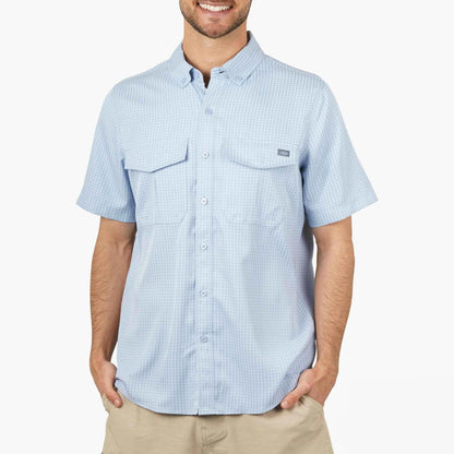 Mens AFTCO Sirius Tech SS Vented Fishing Shirt