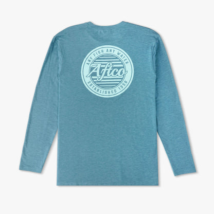 Mens AFTCO Ocean Bound LS UV Protection Fishing Shirts