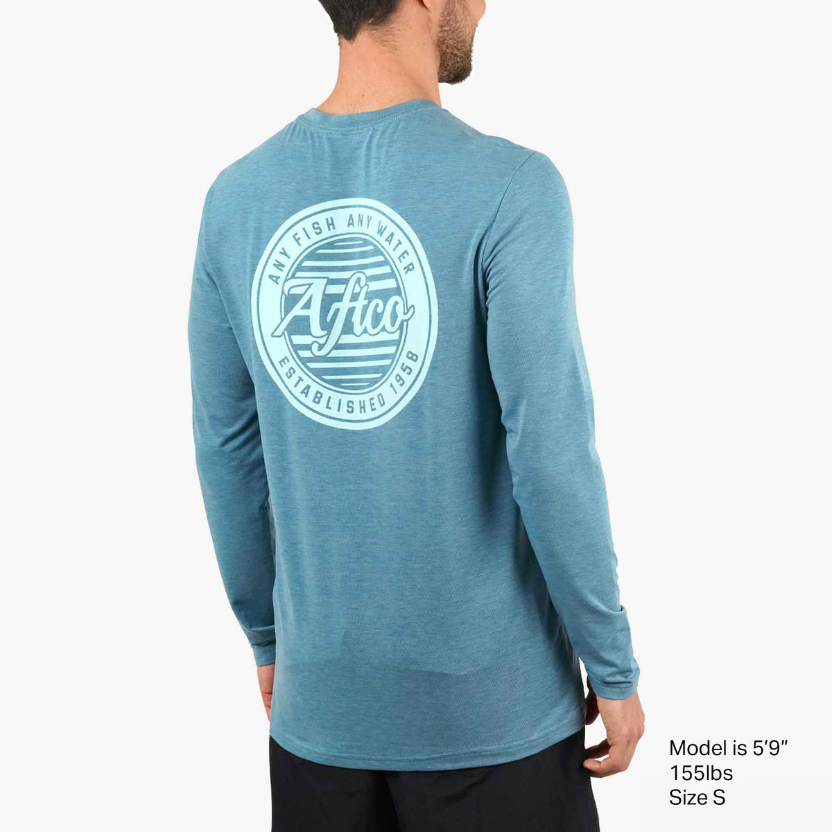 Mens AFTCO Ocean Bound LS UV Protection Fishing Shirts