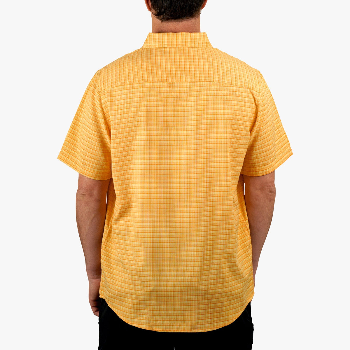 Mens AFTCO Dorsal Short Sleeve Button Down Shirt