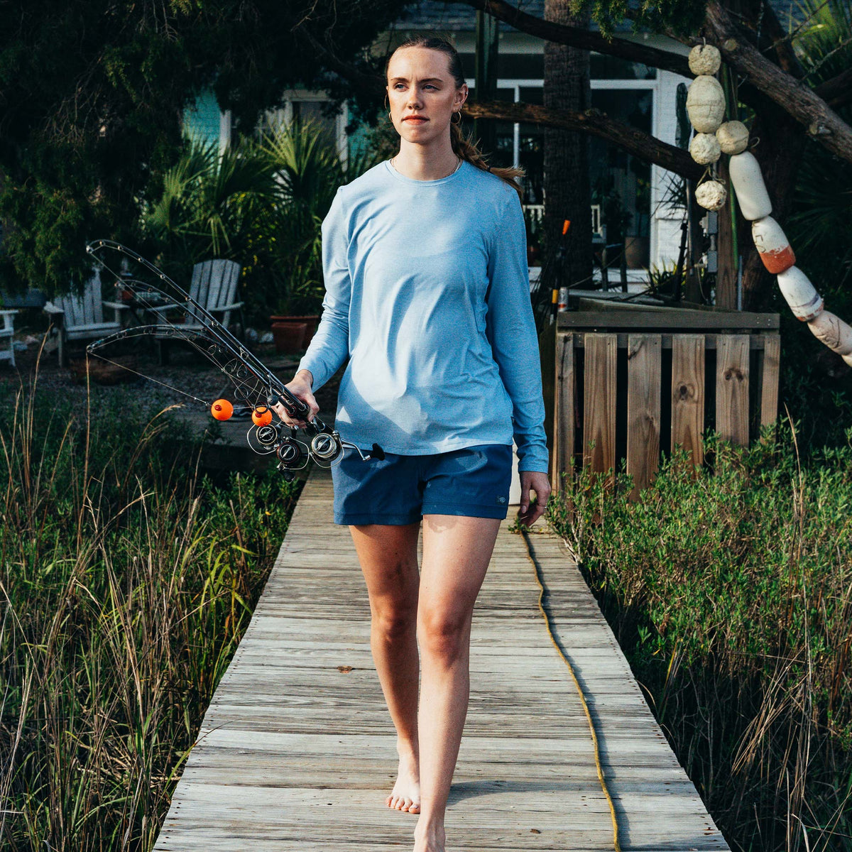 Mens|Womens AFTCO Women's Cloudbreak Volley Shorts