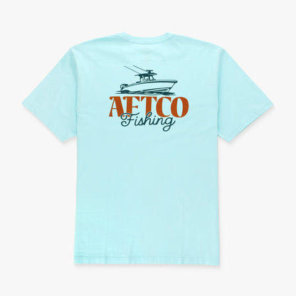 Mens AFTCO Dreamer SS Boat T-Shirt