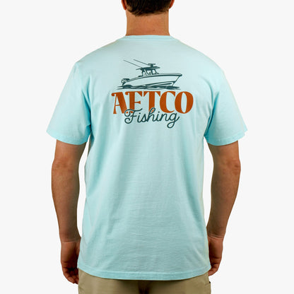 Mens AFTCO Dreamer SS Boat T-Shirt
