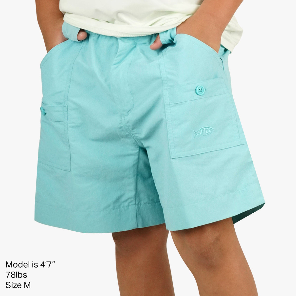 Mens|Kids AFTCO Kids Original Fishing Shorts