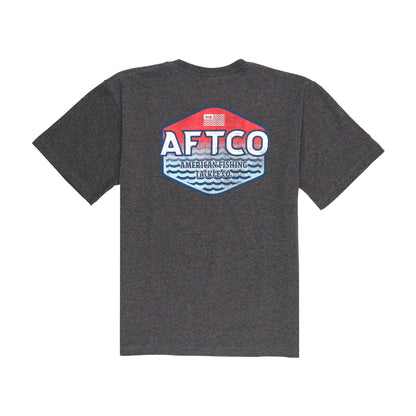 Mens|Kids AFTCO Youth Sunset SS T-Shirt