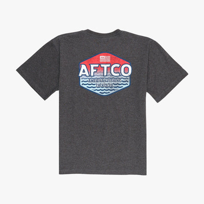 Mens|Kids AFTCO Youth Sunset SS T-Shirt