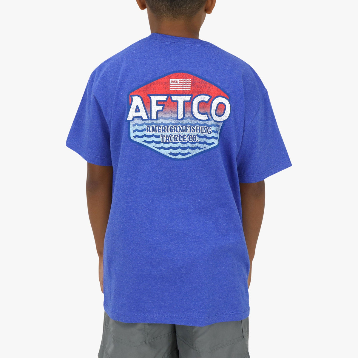 Mens|Kids AFTCO Youth Sunset SS T-Shirt