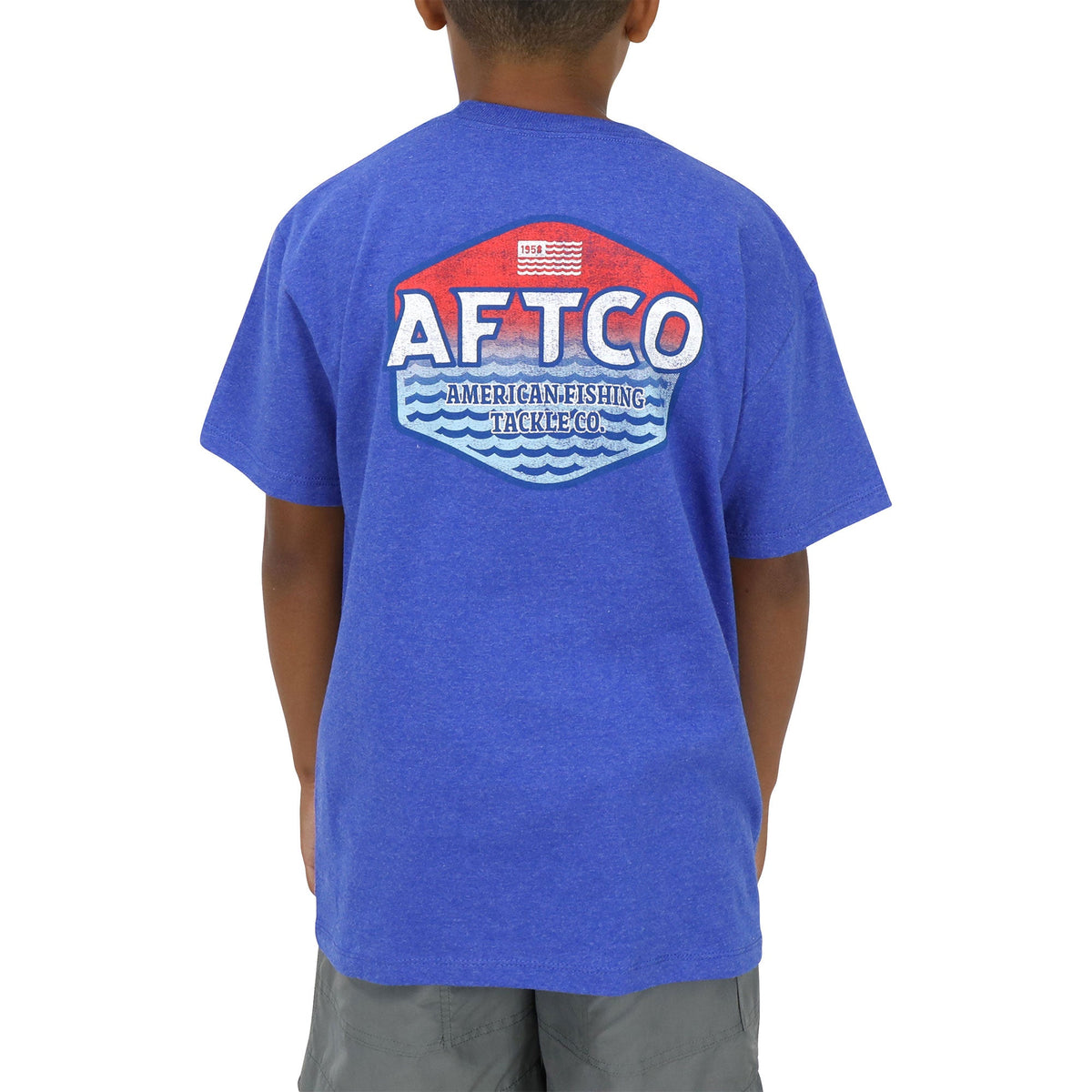 Mens|Kids AFTCO Youth Sunset SS T-Shirt