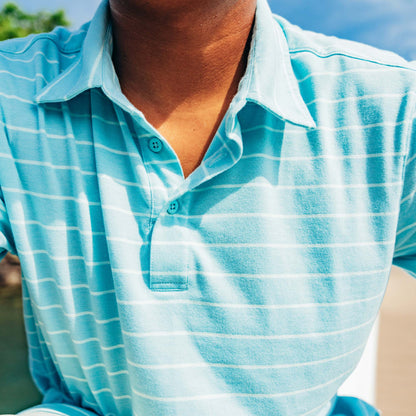 Mens AFTCO Butterfish Fishing Polo Shirt