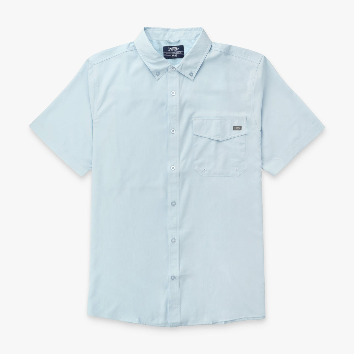 Mens AFTCO Palomar SS Vented Fishing Shirt