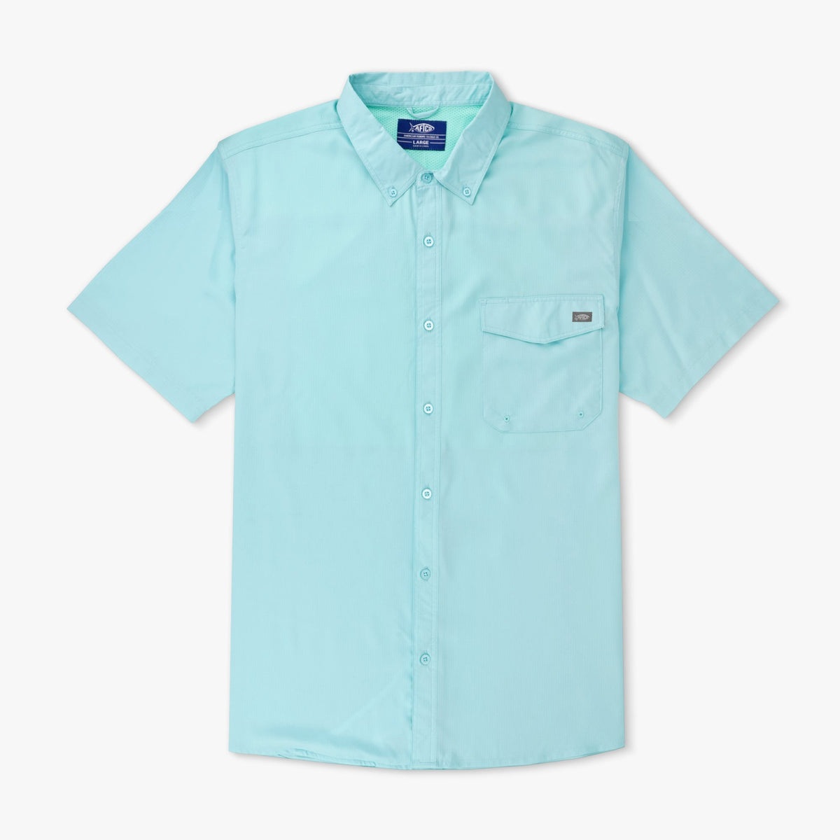 Mens AFTCO Palomar SS Vented Fishing Shirt