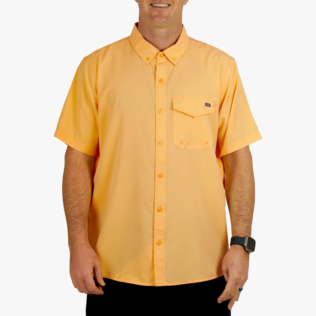 Mens AFTCO Palomar SS Vented Fishing Shirt
