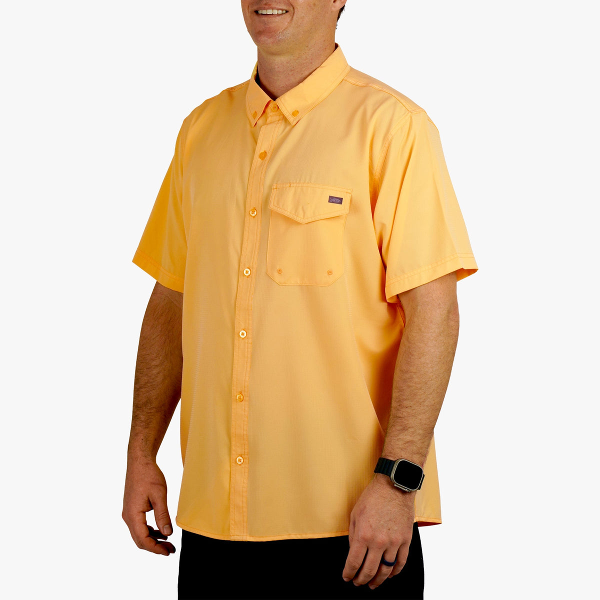Mens AFTCO Palomar SS Vented Fishing Shirt
