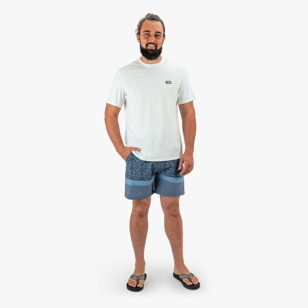 Mens AFTCO Cocoboardie Recycled Fishing Boardshorts
