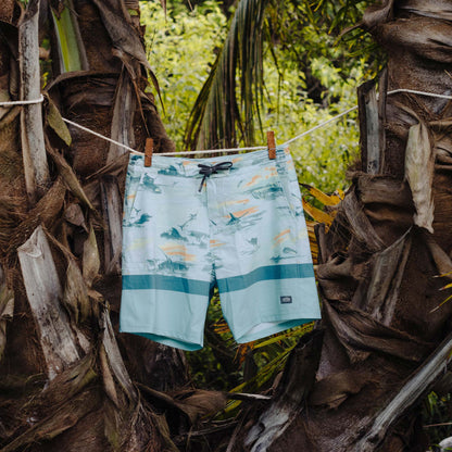 Mens AFTCO Cocoboardie Recycled Fishing Boardshorts